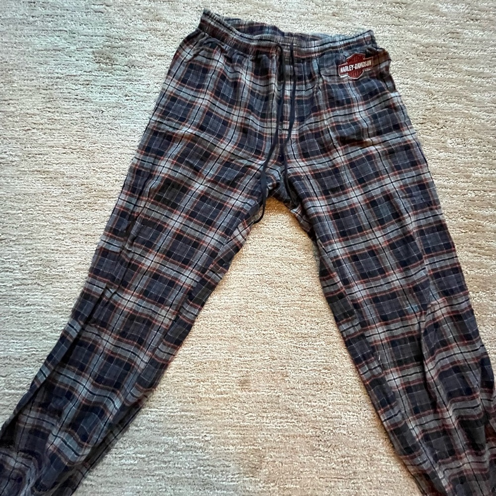 Plaid Harley Davidson brand Lounge Pants for Men
